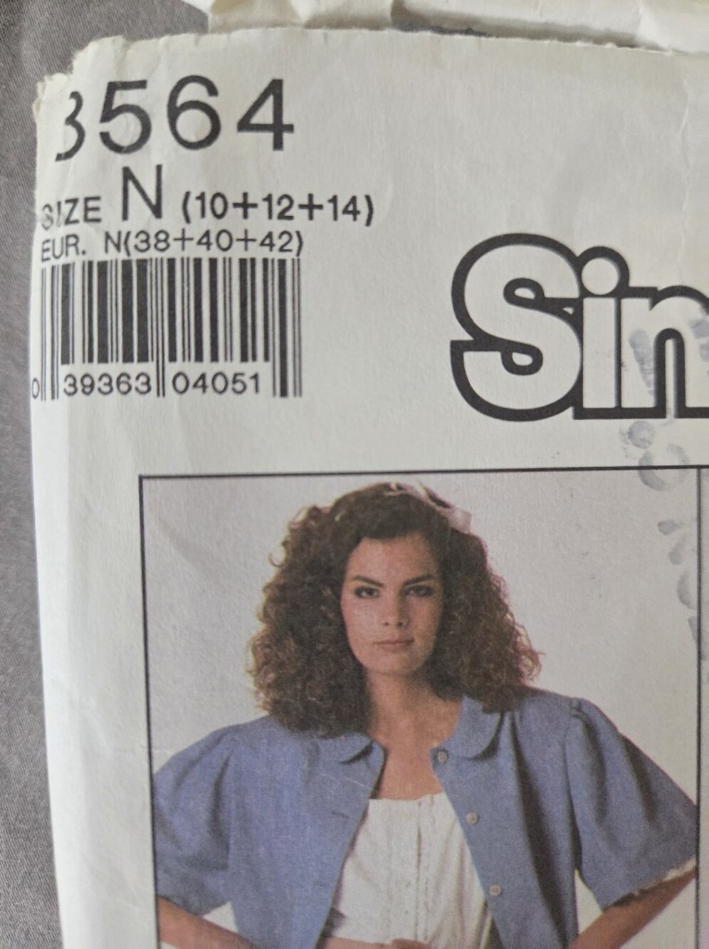 Simplicity 3564 Sewing Pattern - Picture 2 of 3